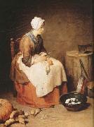 Jean Baptiste Simeon Chardin, The Kitchen Maid (mk08)